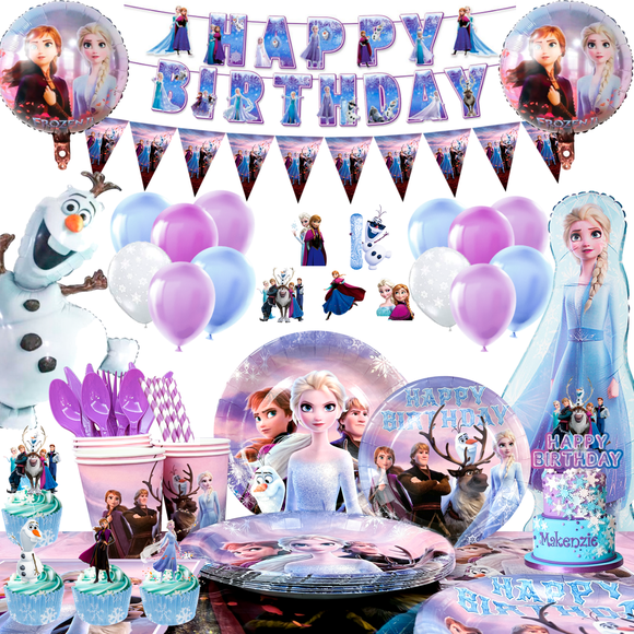 Disney's Frozen Birthday Supplies — free download