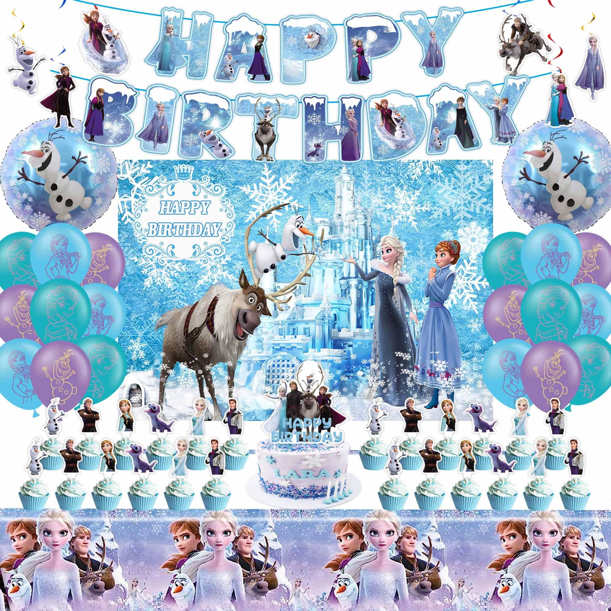 Frozen Birthday Party Supplies, Frozen Party Decorations Include — free download