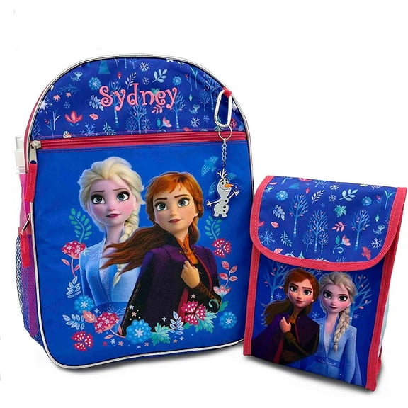 Frozen Blue 5Pc Set Backpack