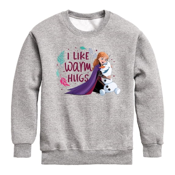 Frozen - Boys' Graphic Long Sleeve Fleece Sweatshirt