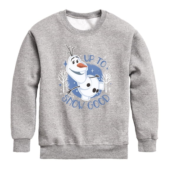 Frozen - Boys' Graphic Long Sleeve Fleece Sweatshirt