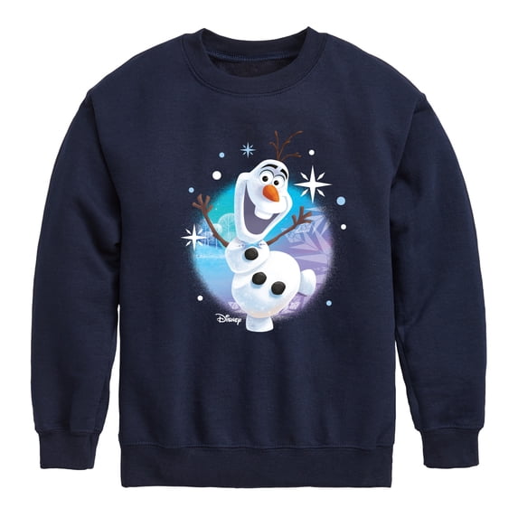 Frozen - Boys' Graphic Long Sleeve Fleece Sweatshirt