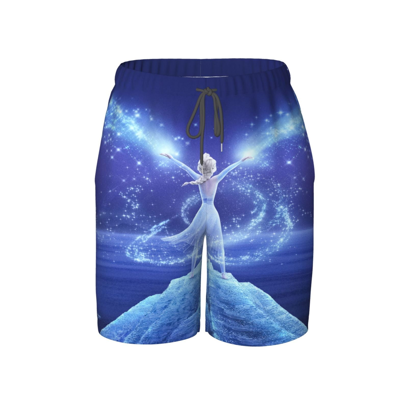 Frozen Boys Swim Trunks with Mesh Liner Bathing Suits Quick Dry Beach