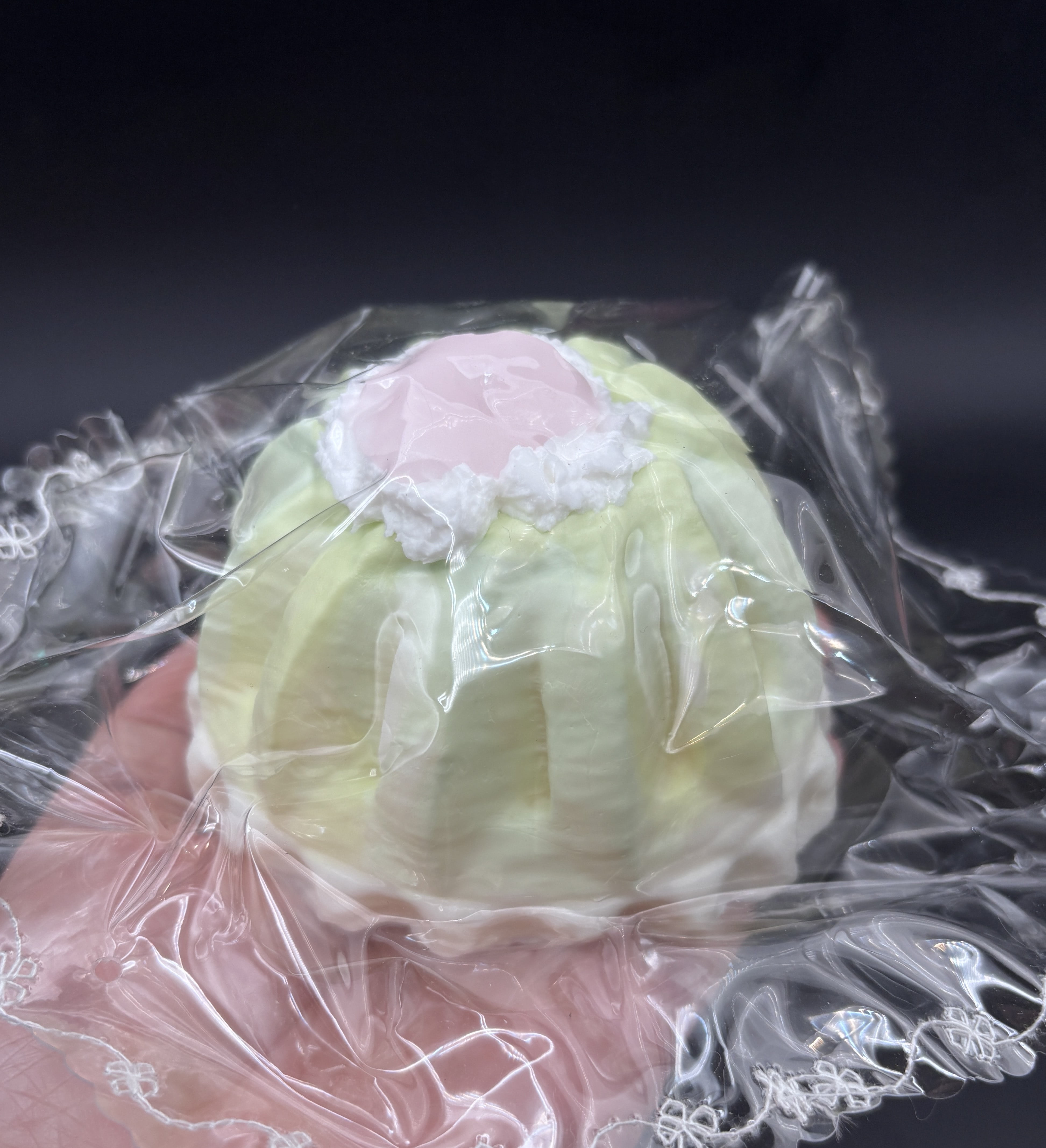 Frozen Butter textured melon jelly Taba Squishy Toy