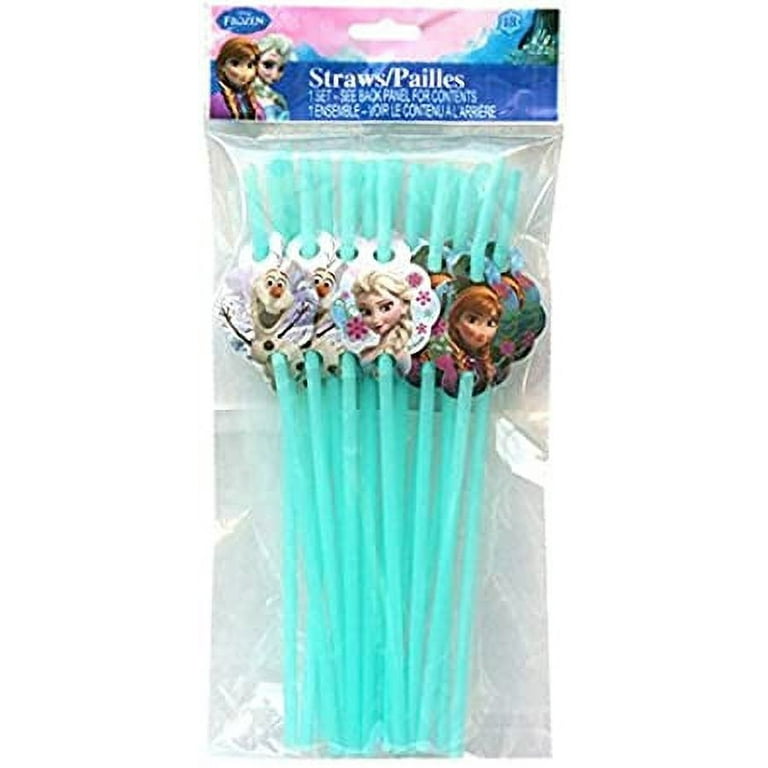 Disney Mickey Mouse Plastic Straw Children's Birthday Party Decor Colorful  Reusable Eco Straw Children Straws Party Supplies