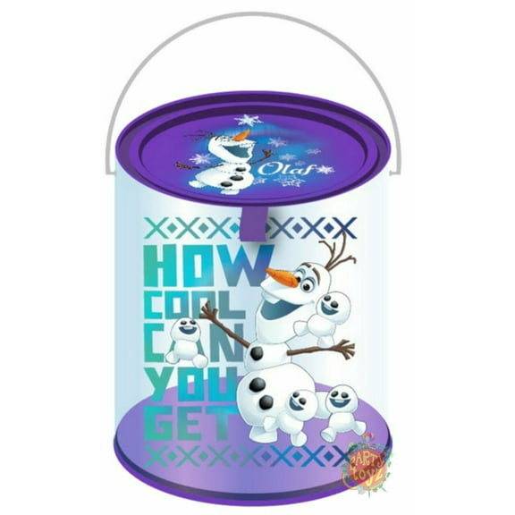 Frozen Clear Paint Canister with Tin Lid - Olaf