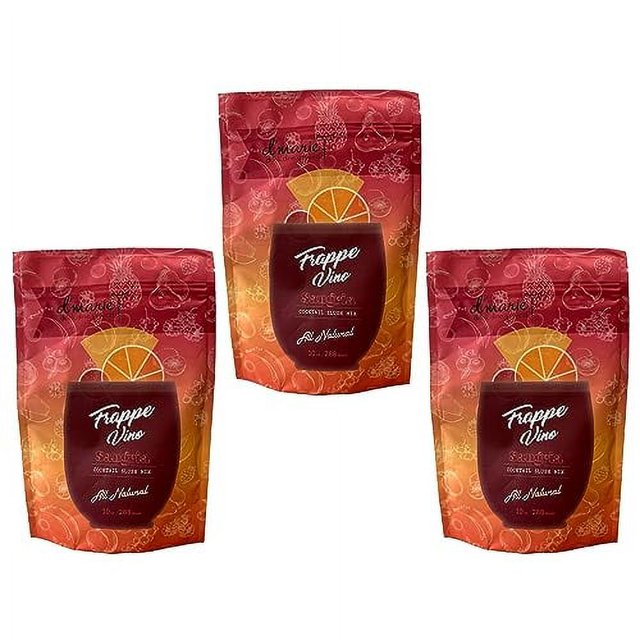 Frozen Cocktail Drink Mix Sangria Each Bag Makes 10 Wine Slushies