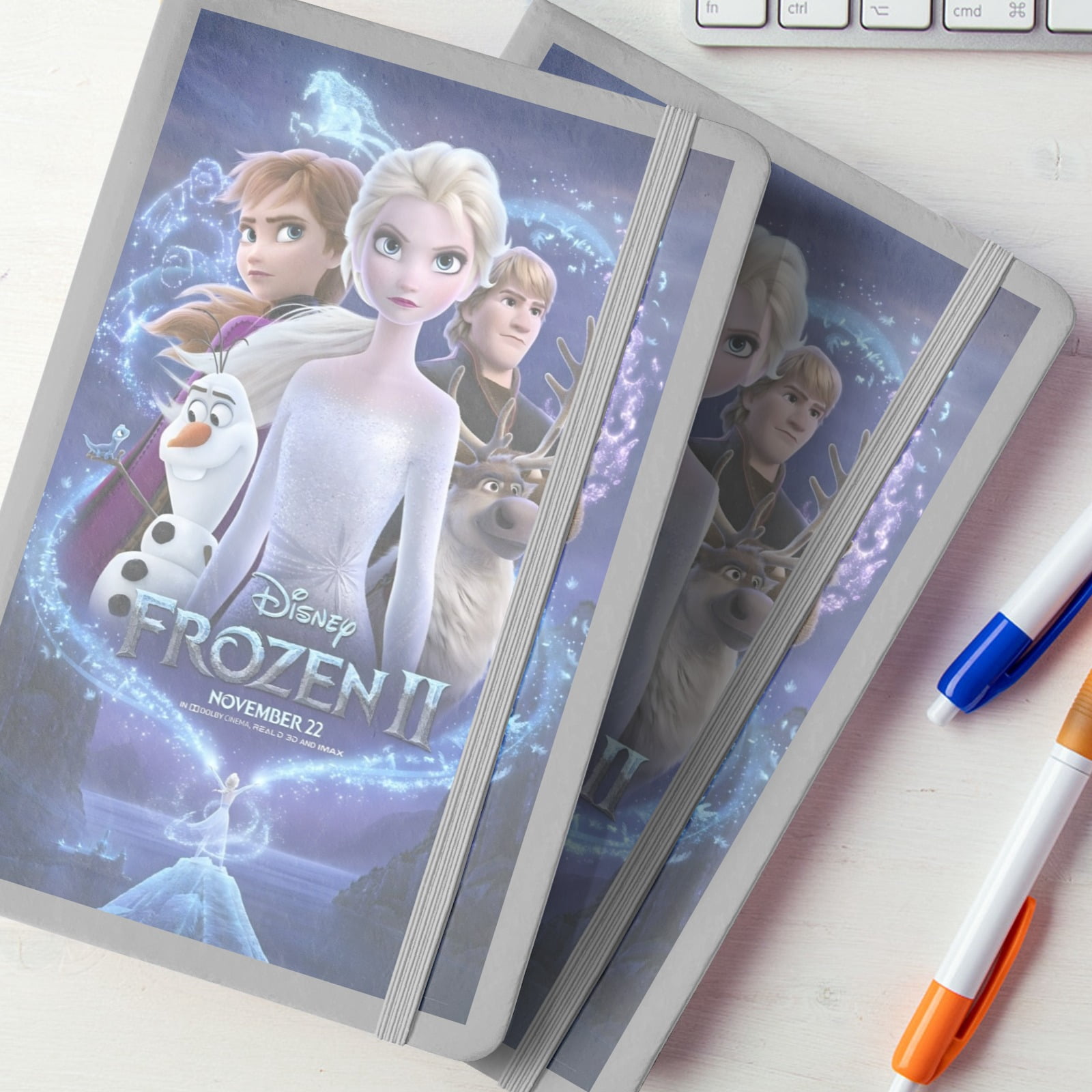 Frozen Sticker Notebook Frozen Custom Printed Notebook. - Walmart.com