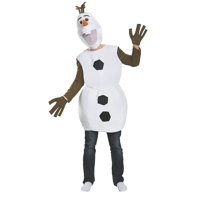 Frozen Deluxe Olaf Men's Adult Halloween Costume - Walmart.com