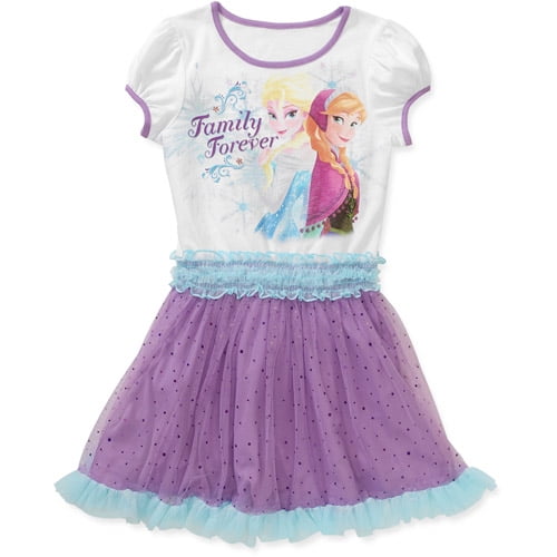 Frozen tutu top dress walmart