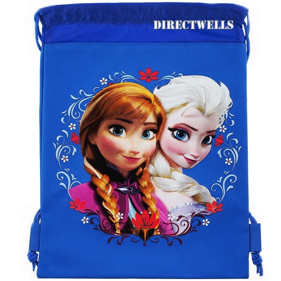 Frozen Drawstring Bag Character Licensed Blue Drawstring Bag