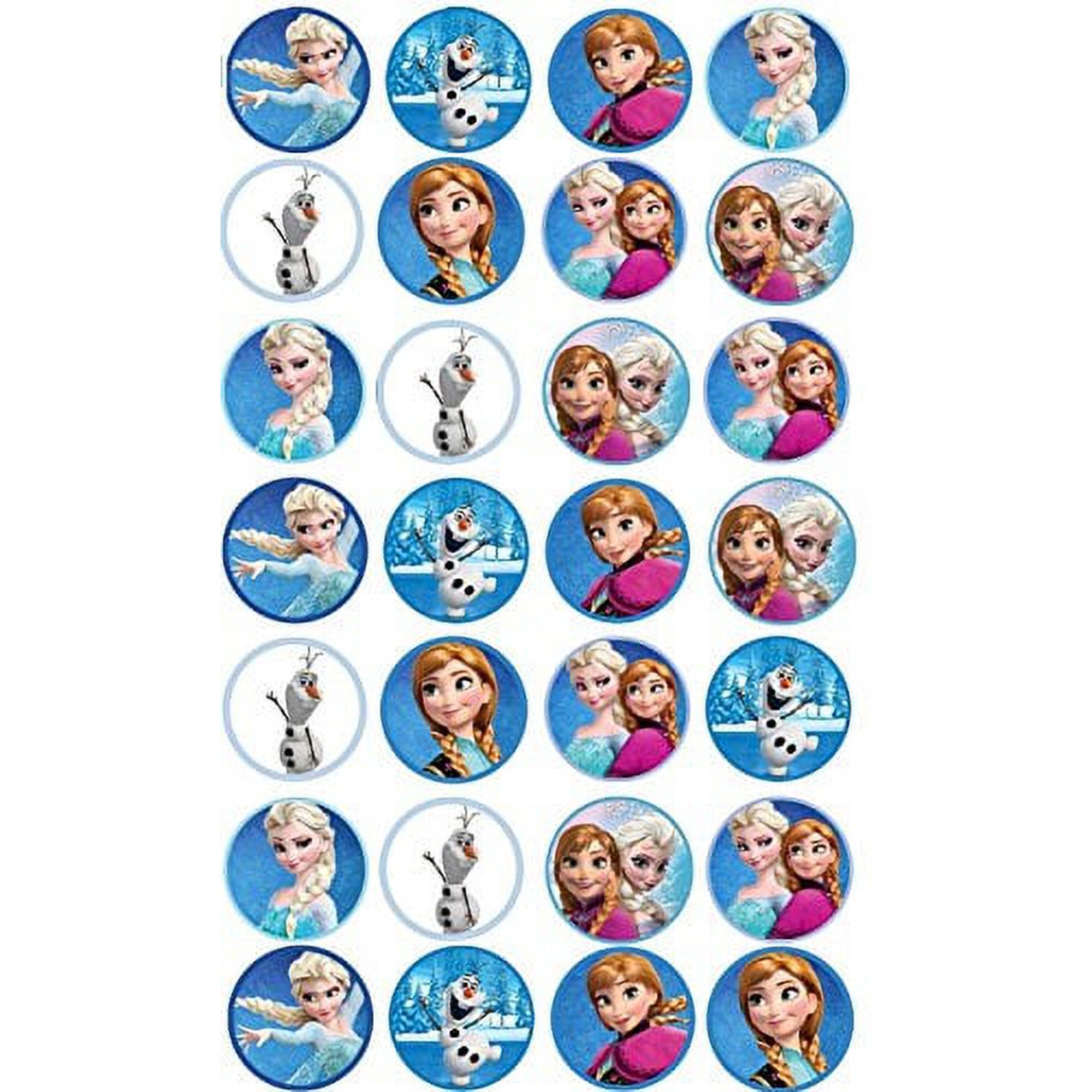 Frozen Edible Cake Topper Printable
