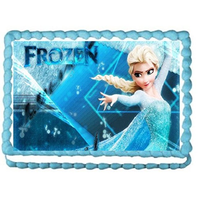 Frozen Elsa 2 Edible Frosting Image (1/4 Sheet) ABPID05435 - Walmart.com