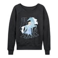 thumbnail image 1 of Frozen - Elsa And Nokk Year Of The Horse - Women's French Terry Long Sleeve Pullover, 1 of 4