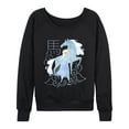 thumbnail image 1 of Frozen - Elsa And Nokk Year Of The Horse - Women's French Terry Long Sleeve Pullover, 1 of 4