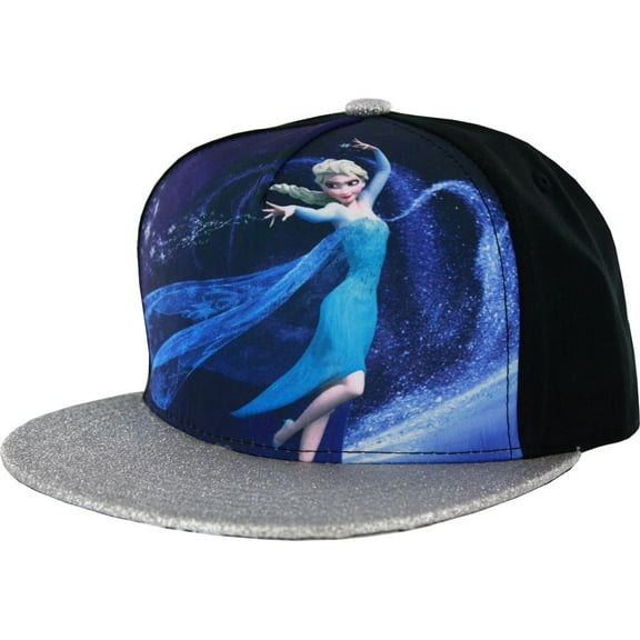Frozen Elsa Baseball Cap with Glitter Visor
