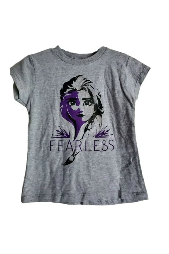 Frozen Elsa Fearless Toddler Girl's T-Shirt - Size 2T