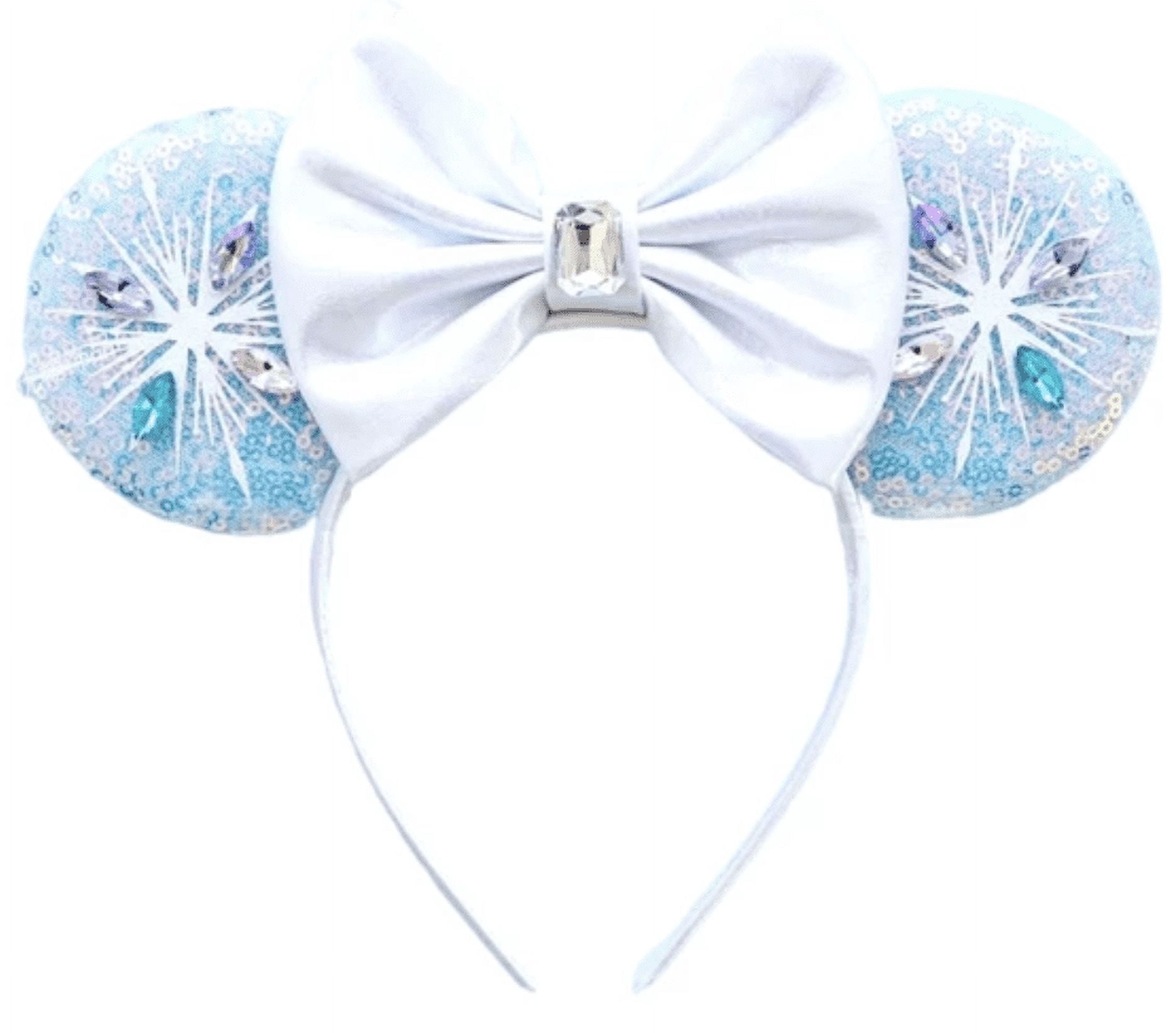Rare Elsa inspired Disney ears. Frozen Elsa Mickey Ears - Etsy main image 2
