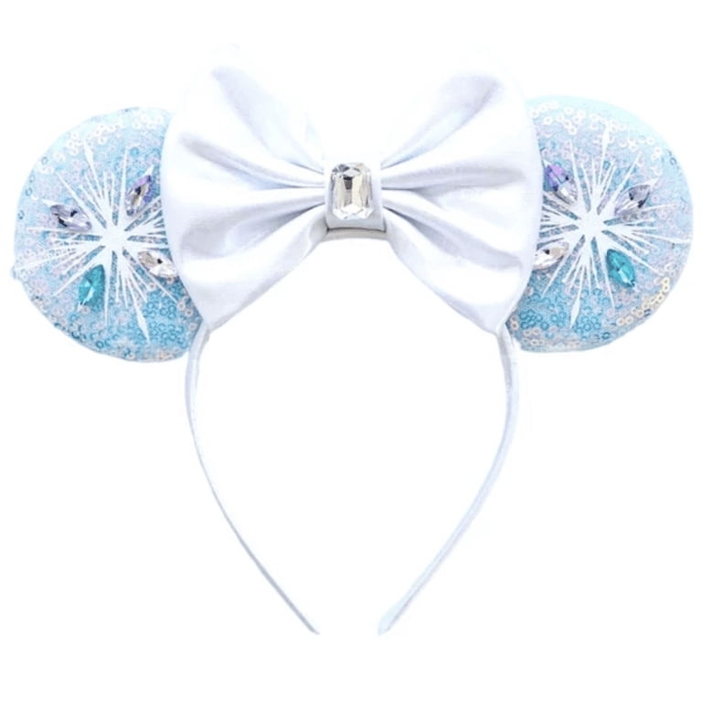 Frozen Elsa Inspired Minnie Ears , Frozen Mickey Ears  display picture 3