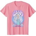 thumbnail image 1 of Frozen Elsa Let It Go Seventies Retro Poster Short Sleeve Youth T-Shirt For Boy Girl Kids Toddler, Light Pink Color, Size XS, 1 of 4