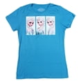 thumbnail image 1 of Frozen Elsa Scene Box Junior's Cotton Shirt Blue Small, 1 of 2