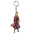 thumbnail image 1 of Frozen Elsa Sis Anna Key Ring Keychain Purple cape Pvc Figure Ornament Charm 4”, 1 of 1