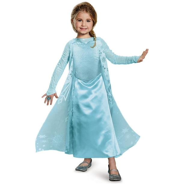 Frozen Elsa Sparkle Deluxe Toddler Costume - Walmart.com