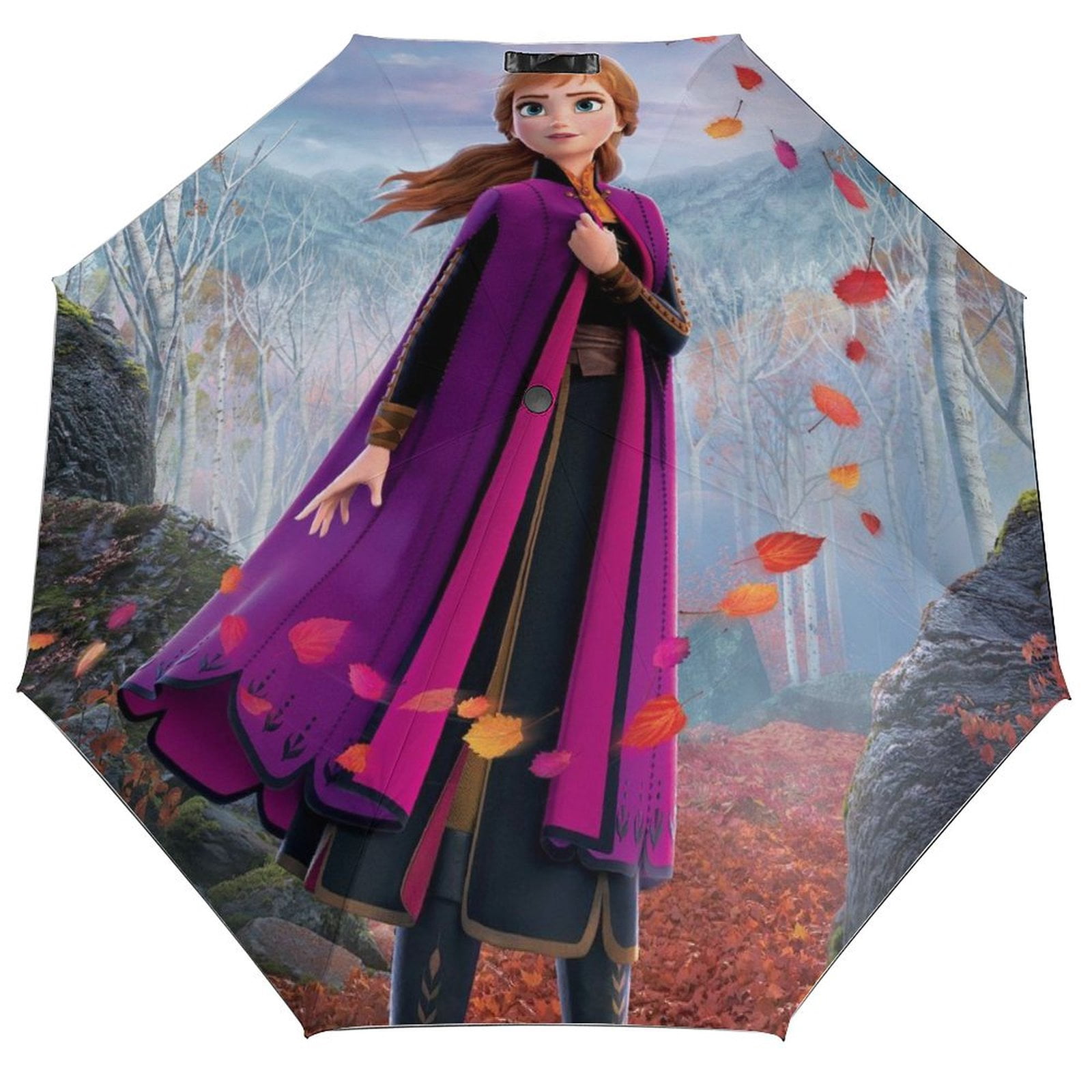 Frozen Elsa Umbrella,Kids Folding Umbrella Automatic Open-close Cartoon ...