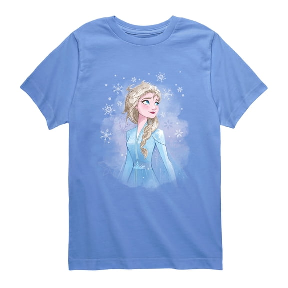 Frozen - Elsa - Youth Boys Short Sleeve Graphic T-Shirt