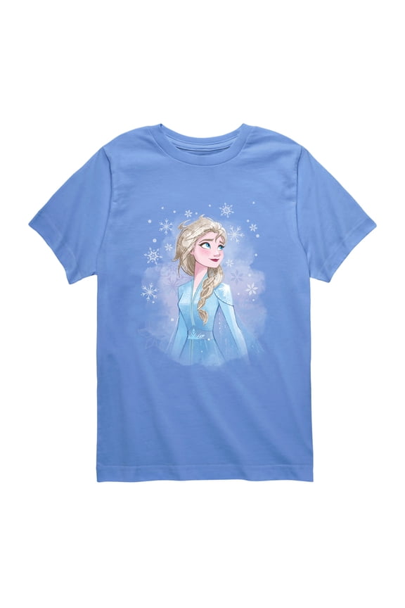 Frozen - Elsa - Youth Boys Short Sleeve Graphic T-Shirt