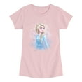 thumbnail image 1 of Frozen - Elsa - Youth Girls Fitted Short Sleeve T-Shirt, 1 of 4
