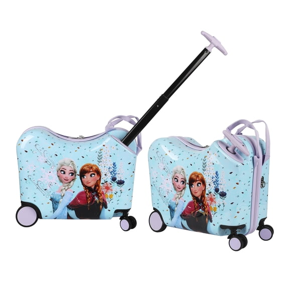 Frozen Elsa and Anna Ride-On Luggage For Kids & Toddlers