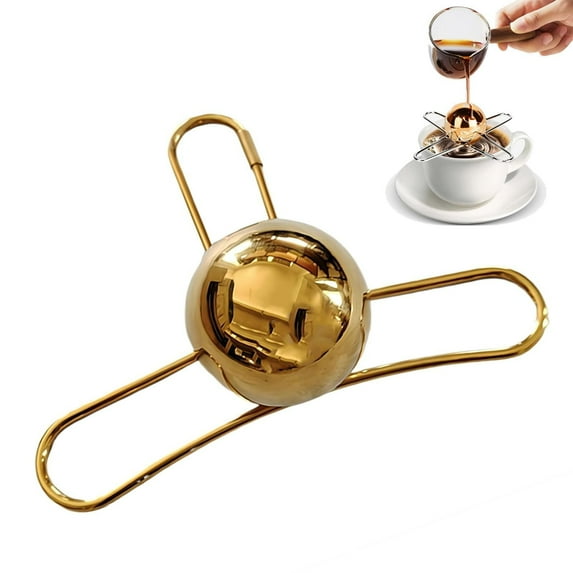 Frozen Espresso Spheres: Reusable Stainless Steel Coffee Ice Cubes (5Ml) – Perfect for Chilling Coffee Without Diluting Flavor