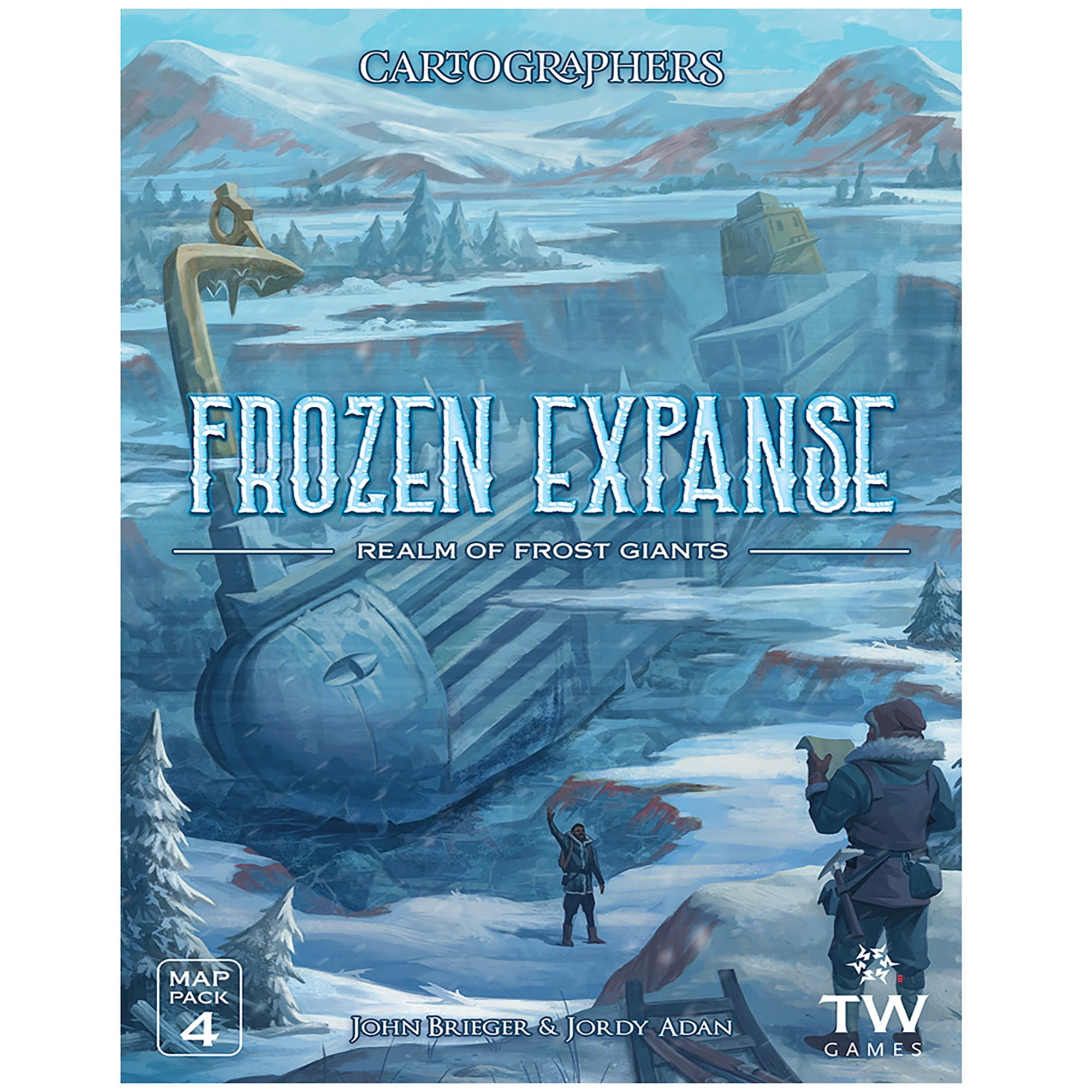 Frozen Expanse Realm of Frost Giants Map Pack 4 Cartographers Map