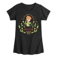 thumbnail image 1 of Frozen - Fall - Anna In A Flower Frame - Toddler & Youth Girls Short Sleeve Graphic T-Shirt, 1 of 5