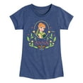 thumbnail image 1 of Frozen - Fall - Anna In A Flower Frame - Toddler & Youth Girls Short Sleeve Graphic T-Shirt, 1 of 5