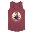 thumbnail image 1 of Frozen - Fall - Anna & Leaves - Women's Racerback Tank Top, 1 of 5