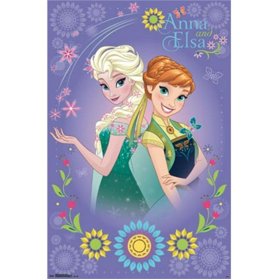 Frozen Fever - Anna & Elsa Poster Print