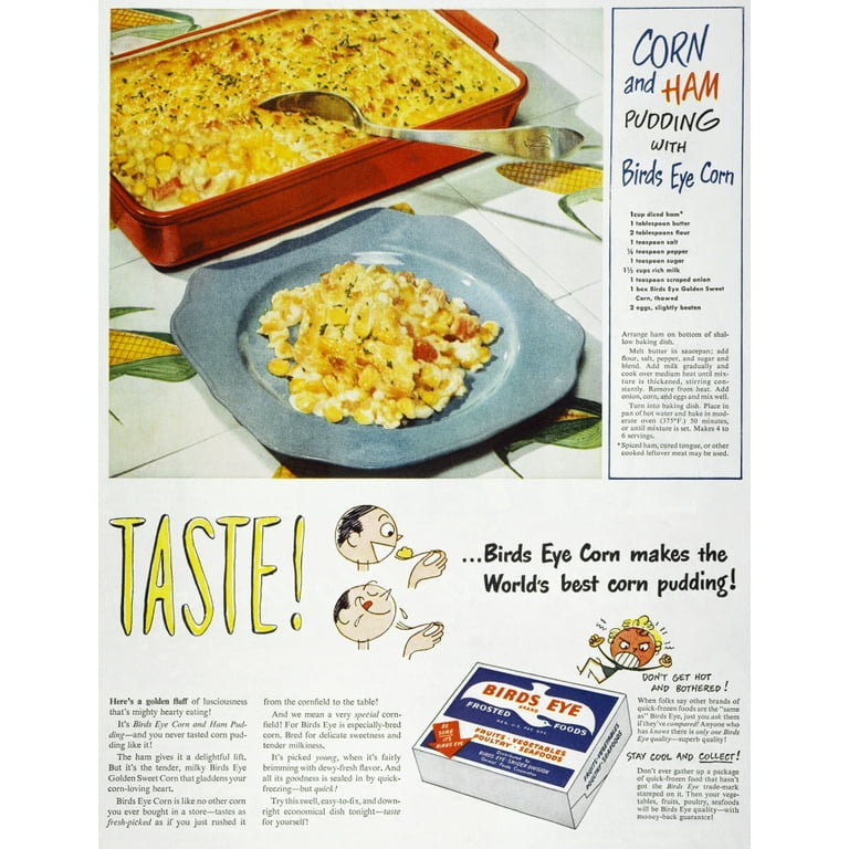 FROZEN FOOD AD, /n'Some Freeze Food Birds Eye Freezes , 51 OFF