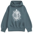 thumbnail image 1 of Frozen - Framed Elsa Women's Oversized Fleece Hoodie Sweatshirt, 1 of 3