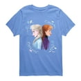 thumbnail image 1 of Frozen - Frozen Sisters - Youth Boys Short Sleeve Graphic T-Shirt, 1 of 3