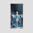 Frozen Girl Elsa's unique singlesided towel is a personalized gift for