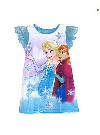 Disney Girls Nightgowns Sleepshirts in Girls Pajamas Walmart
