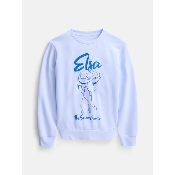 Frozen Girls The Snow Queen Graphic Sweatshirt, Sizes 4-16