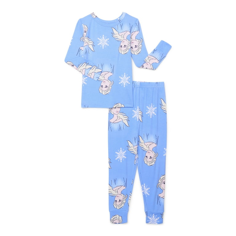 Frozen Girls Top and Pants Pajama Set, 2-Piece, Sizes 4-10