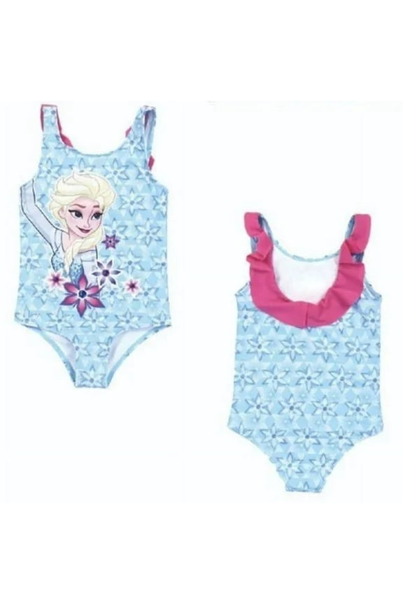 Frozen Girls Swimsuit W/UPF Factor 50% + 3T Disney