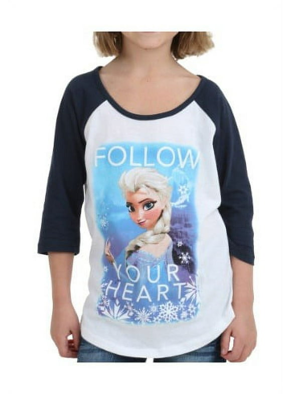Frozen Group Tween Girls Raglan Shirt