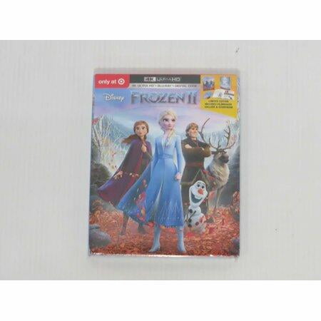 Frozen II (4K UHD/Blu-ray, 2020, 2-Disc Set. Includes Digital Copy) Slip Cover