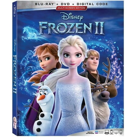 Frozen II (Blu-Ray + DVD + Digital Code)