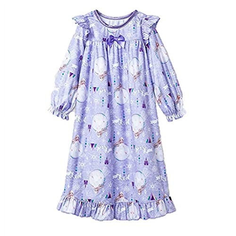 Toddler Frozen Nighties Frozen II Toddler Girls Elsa Purple
